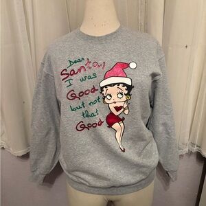Vintage Betty Boop Christmas crewneck